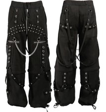 Men's Gothic Trip Pant Bondage Cyber Trip Pant Chain Techno Rock Punk Shorts/USA picture