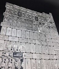 (50x) Pure .999 Fine Silver Bar Premium Rare New Bullion Estate Lot Designs ✨️  picture