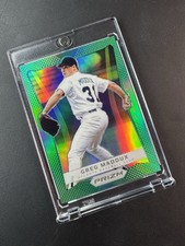 2012 Panini Prizm - Greg Maddux #122 Green Prizm Refractor picture
