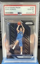2018-19 Panini Prizm - Luka Doncic #280 (RC) PSA 10 picture