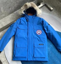 Canada Goose Expedition 'Royal Blue' Men's Insulated Hooded Parka  picture