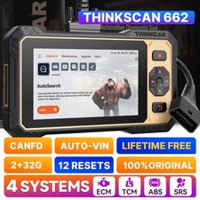 2026 ThinkScan 662 Professional ABS SRS Engine OBD2 Scanner Diagnostic Tool NEW picture