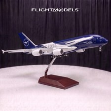 Airbus A380 100 Years Lufthansa Diecast Model Plane 47cm 19 Inch picture