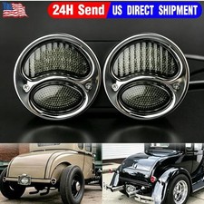 2X Vintage LED Custom Hot Rat Street Rod Tail Lights Turn Signals for Ford Model picture