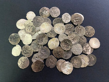 Ottoman Empire Akce(C) SILVER Coin 7mm (c.1400-1500 CE) ONE Coin Per Order picture