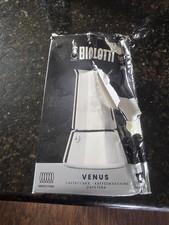 Bialetti Venus Induction Stovetop Espresso Maker 18/10 Stainless Steel 4 Cups picture