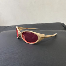 Vintage Pink Oakley OO9438 Eye Jacket Polarized Sunglasses PRIZM Pink Lenses Y2K picture