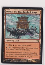 Mtg Shinka, the Bloodsoaked Keep Champions of Kamigawa Regular picture