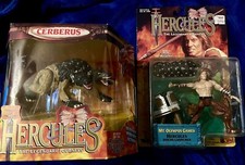 Hercules the legendary Journeys Cerberus and Hercules Discus Launcher Toy Biz picture