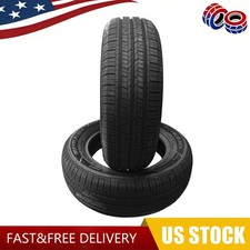 2 Royal Black Touring HP 215/70R14 96T All Season Tires UTQG 560AA picture
