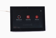 FULLY TESTED Control4 C4-WALL7-BL Touch Panel (Black) y43 picture