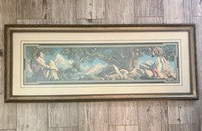 1917 Large Maxfield Parrish THE RUBAIYAT Crane Print EXCELLENT picture