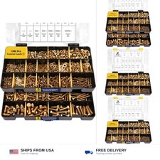 Bonost 1380pcs Nuts and Bolts Assortment Kit - Heavy Duty Grade 8.8 Metric M4... picture