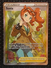 Sonia - 192/192 - Pokemon Rebel Clash Sword & Shield Full Art Ultra Rare Card NM picture