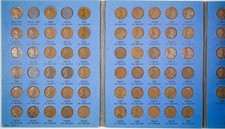 Near Complete 1909-1940 P-D-S Lincoln Cent Set picture