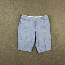 Talbots Perfect Shorts Womens Size 2 Petites Blue 11