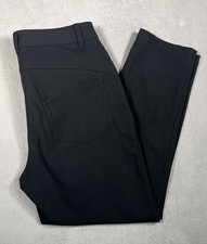 Lululemon City Sleek 5 Pocket 7/8 Pant Black Size 10 Warpstreme Stretch W5CZIS picture