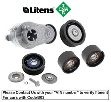 Left Belt Tensioner Idler Pulley 5pcs OEM for Sprinter 2500 3500 35XD V6 (B06) picture