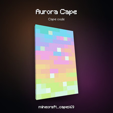 Minecraft Aurora Cape Code | Java & Bedrock | Digital Delivery | Worldwide picture