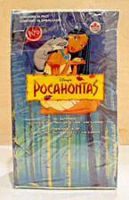 Vintage 1995 POG Pocahontas Milkcap Booster Box Sealed 24 Packs Disney Canada picture