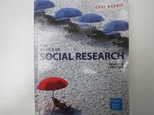 The Basics of Social Research (Mindtap - Paperback, by Babbie Earl - Very Good picture