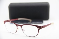 NEW MYKITA NO.1 JACKIE COL.080 BURGUNDY GUNMETAL EYEGLASSES W/CASE 50-20 picture
