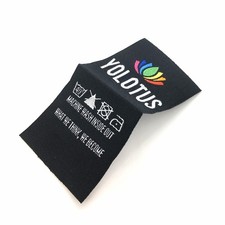 1000 Pcs Personalized 100% Woven Sewing Labels Best Quality for garments & Shoes picture