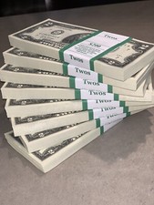 NEW Uncirculated Two Dollar Bills Series 2017A $2 Sequential Notes  Lot of 50 picture