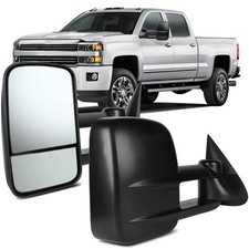 Pickup Towing Mirrors Pair Replacement For Chevy For GMC 1988-2001 picture