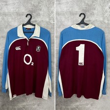 BARBARIANS 1990s COLLEGE CORK RUGBY UNION SHIRT #1 CANTERBURY JERSEY SIZE 3XL picture