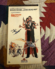 MGM/UA Home Video Octopussy VHS 1983 NTSC PG English Spy Roger Moore Rem picture