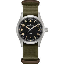 Hamilton - Khaki Field Quartz / Black Dial Watch {H69401930} picture