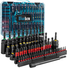 80PCS Magnetic Impac Nut Driver Set, Metric & SAE Socket Set, Storage Box picture
