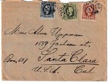 1906 Sweden Cover Envelope To USA Including Original Contents/Correspondence picture