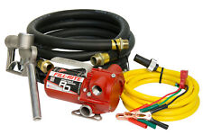 Fill-Rite RD812NH 12V 8 GPM Portable Fuel Pump w/Hoses, Nozzle, & Power Cable picture
