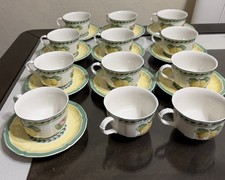 Villeroy & Boch French Garden Fleurence  CUPS & SAUCERS 10 Set 2 Cup Only picture