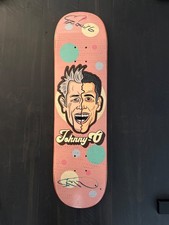 Jackass Johnny-O Skateboard Deck Autographed By Steve-O And Johnny Knoxville picture