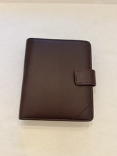 Day Runner 6-Ring Fact Centre Compact Personal Organizer Planner Black 7.25x5.5
