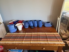 Vintage Scandinavian Swedish handwoven linen table runner 13