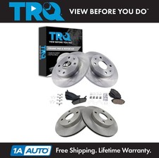 TRQ Brake Rotor & Posi Ceramic Pad Front & Rear Kit for Mazda Miata New picture