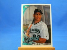 Giancarlo Mike Stanton Topps Chrome 2010 #190 RC Rookie picture