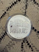 1 oz. Peanuts IT'S THE GREAT PUMPKIN CHARLIE BROWN rounds .999 fine silver picture