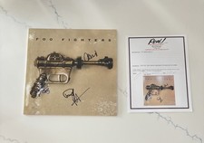 Foo Fighters Band Signed Autographed Debut Vinyl Album Epperson REAL LOA picture