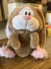 1985 Applause Brown Lop Floppy Ear Bunny 12