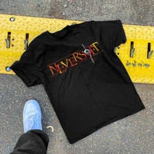2000s NEVERSOFT Black Gaming Y2K Grunge Vintage Unisex Streetwear Graphic Tee picture