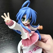 15cm Lucky Star Kagami Hiiragi Tsukasa PVC Anime Figure Collectible Toy picture