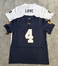 NEW Jeremiyah Love #4 Notre dame Fighting Irish Jersey SHIPS SAME DAY picture