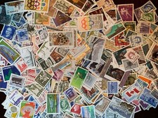 Canada Postage Stamp Lot - 100 Different - Used - Off Paper picture