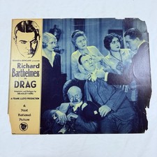 1925 Drag Original 14x17” Jumbo Lobby Poster Alice Day Richard Barthelmess picture