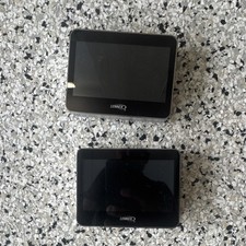 LENNOX Touchscreen Wall-Mounted Thermostat Lot of 2, Black/White, 105454-01 picture